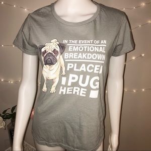 <Anvil> Grey Pug Tee